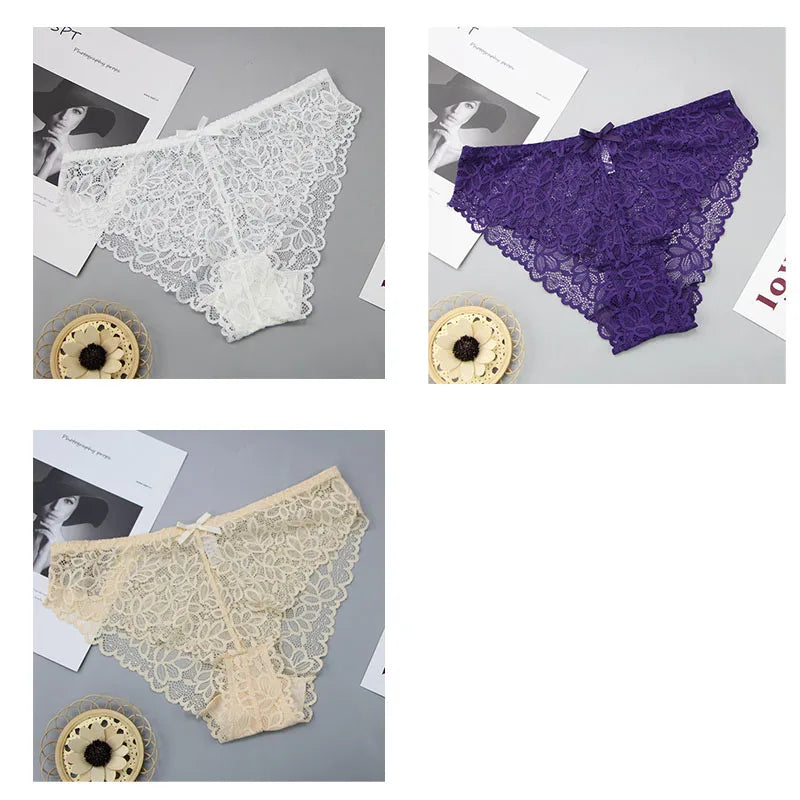 Lot de 3 culottes sans couture pour femmes