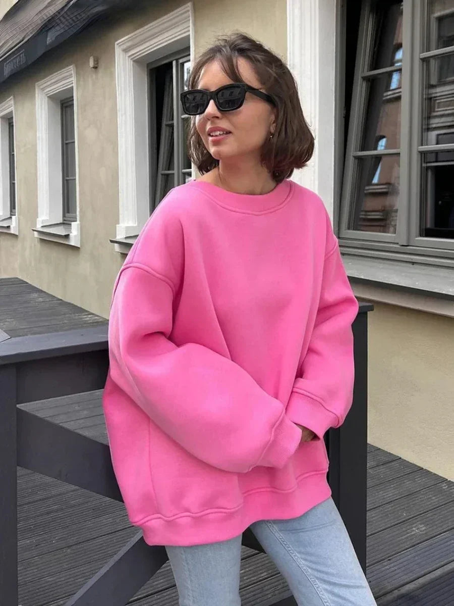 Pulls en polaire épaisse et chaude pour femmes