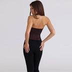 Gilet col licou pour femmes