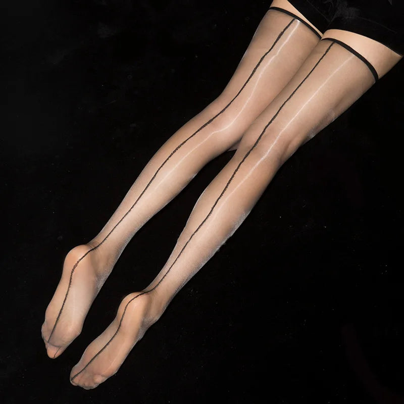 Bas ultra mince transparent pour femmes