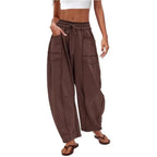 Pantalon ample à jambes larges pour femmes