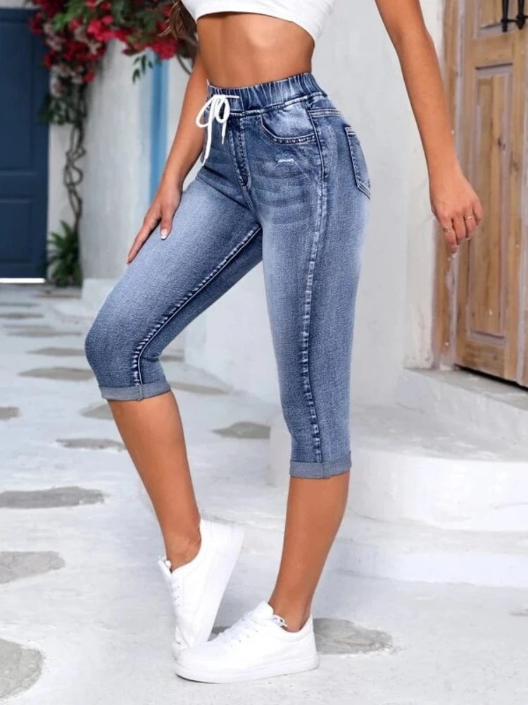 Pantalon en jean vintage pour femmes