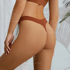 String Invisible glace soie pour femmes