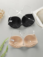 Lot 2 pièces soutien-gorge sexy transparent pour femmes