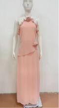 Robe longue élégante à imprimé floral pour femmes