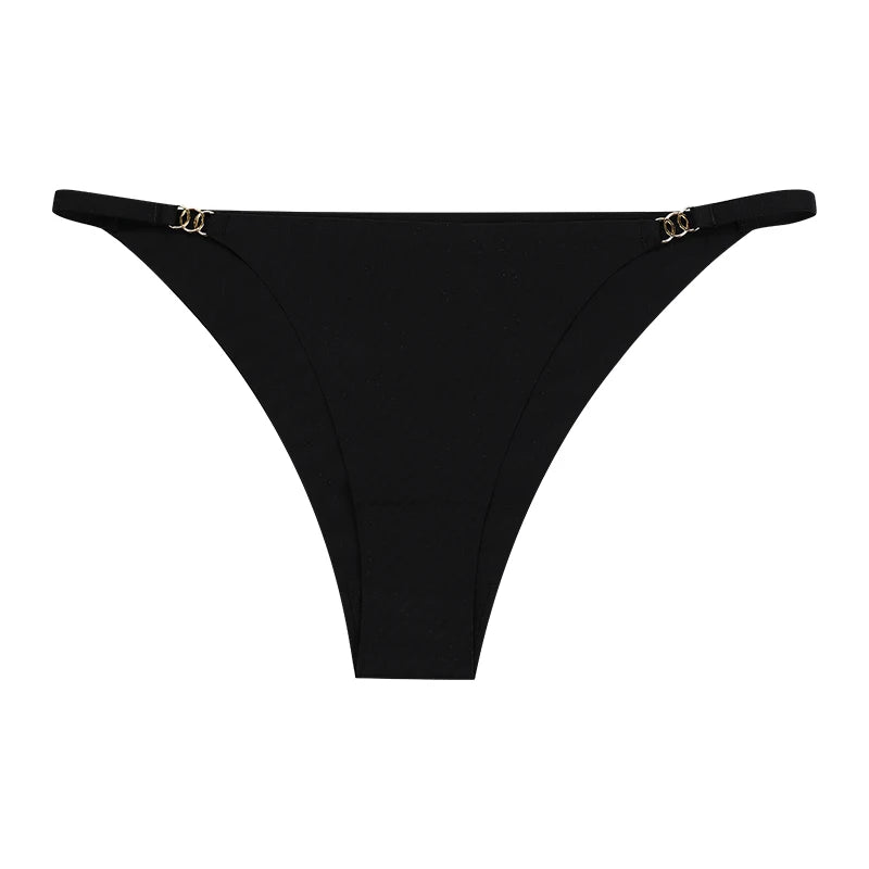 String sans couture découpée au laser pour femmes