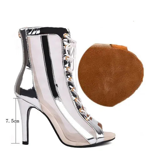 Bottines à talons hauts et fins pour femmes