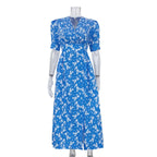Robe longue fleurie pour femmes