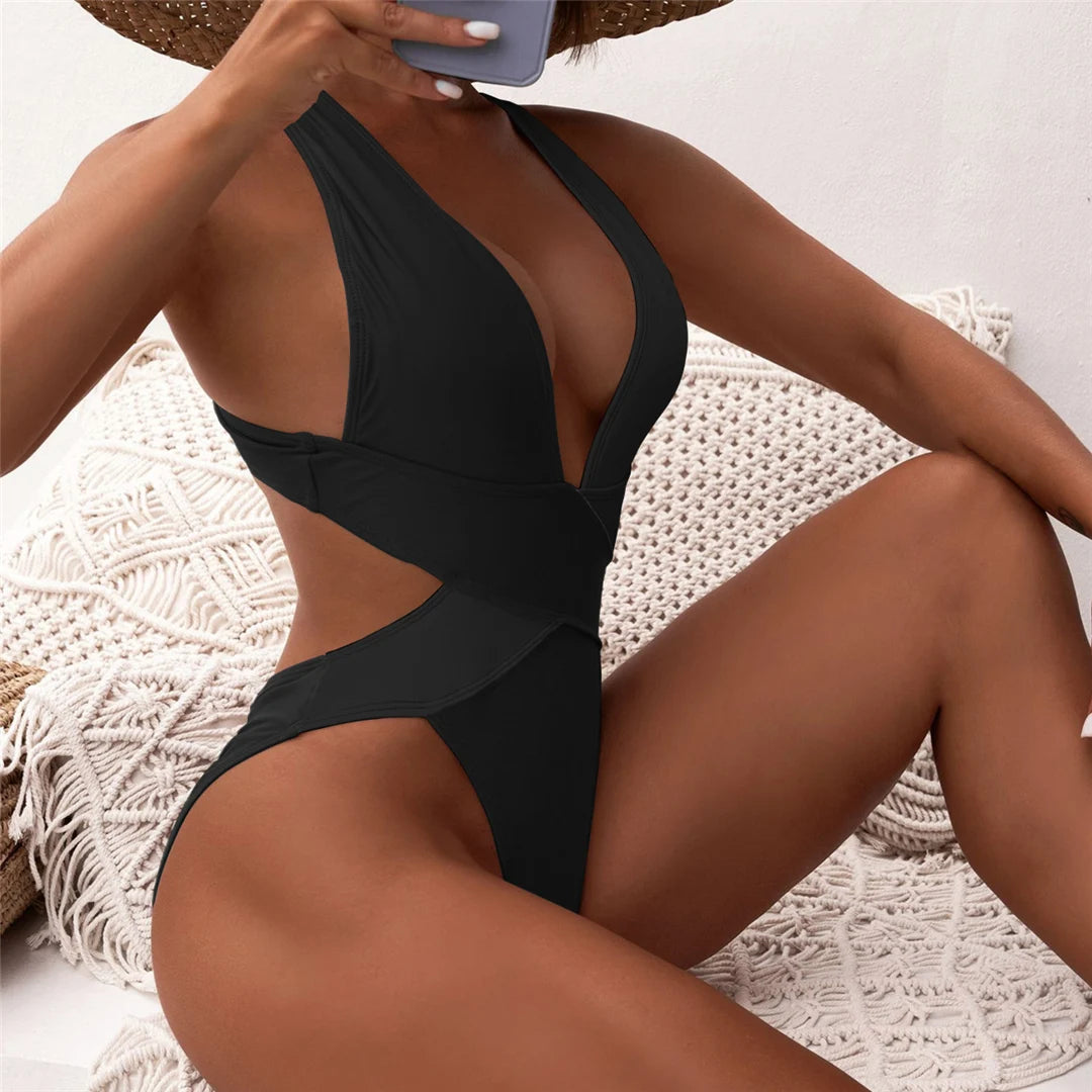 Maillot de bain une pièce pour femmes