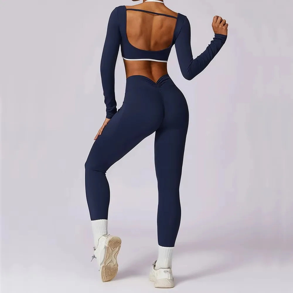 Ensemble 2 pièces soutien-gorge et legging pour femmes