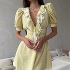 Robe élégante à imprimé floral pour femmes