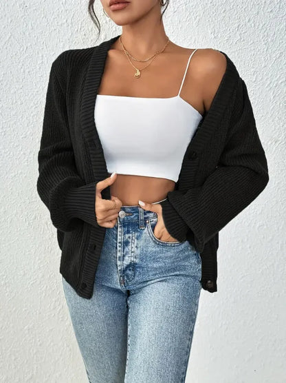 Cardigan en Maille Femme – Style Élégant