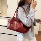 Sacs à bandoulière à motif crocodile pour femmes
