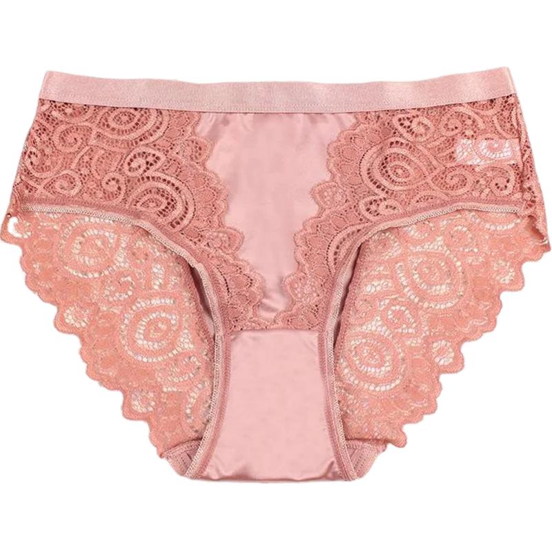Culottes soie Satin taille basse pour femmes