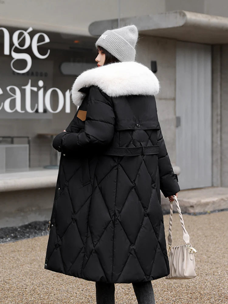 Manteau Matelassé Femme – Coton et Ceinture