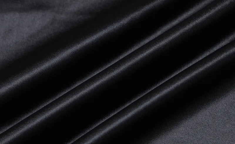 Robe moulante sexy en similicuir à plis pour femmes