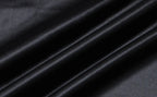 Robe moulante sexy en similicuir à plis pour femmes