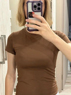 T-shirts crop tops vintage pour femmes