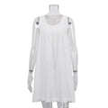 Robe courte d'été décontractée pour femmes