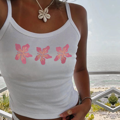 Débardeur Sans Manches Femme – Style Y2K