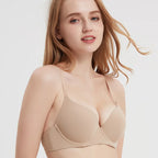 Soutien-gorge push-up en V profond pour femmes