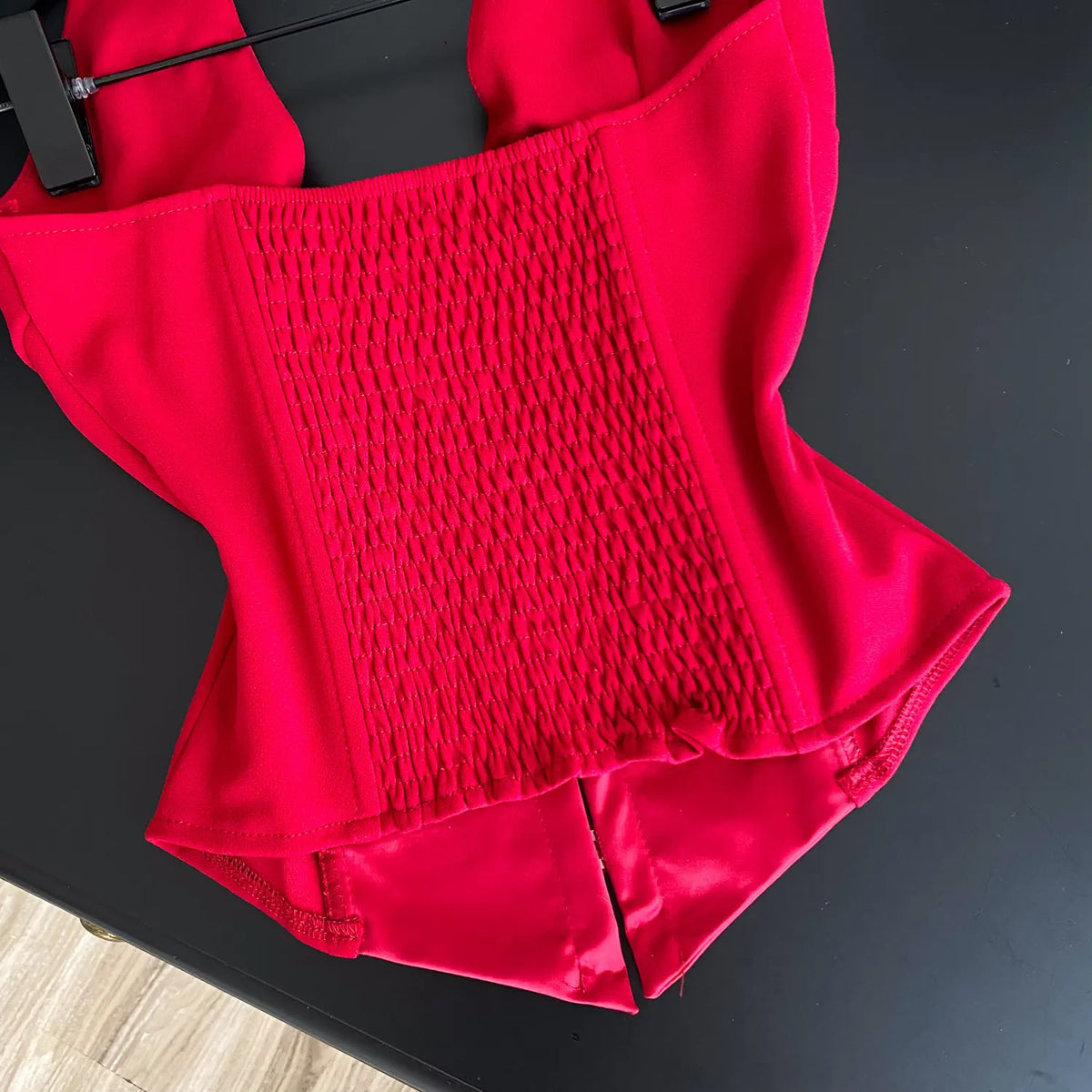 Débardeur Corset Satin Femme – Col Halter