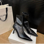 Bottine de rinçage pointues pour femmes