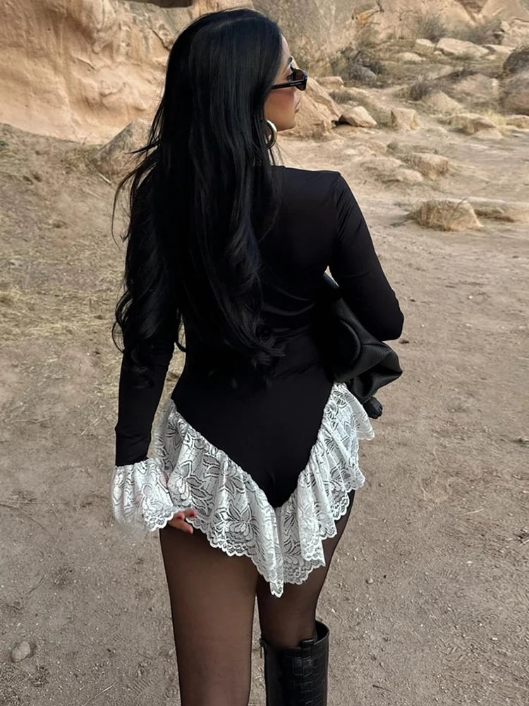 Body en dentelle pour femmes