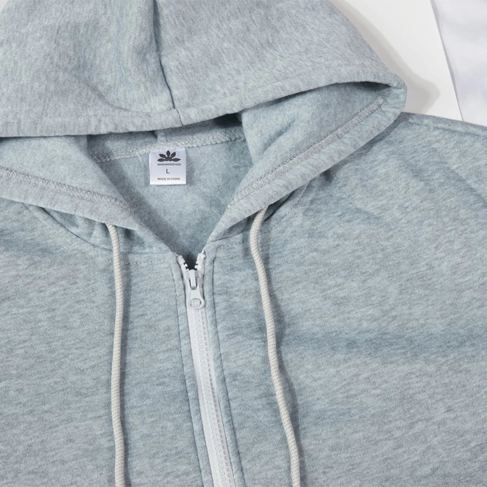 Ensemble 2 Pièces Femme – Sweat Zippé et Pantalon de Jogging