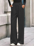Pantalon côtelé décontracté pour femmes