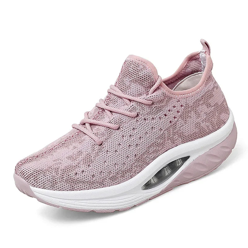 Baskets compensées pour femmes