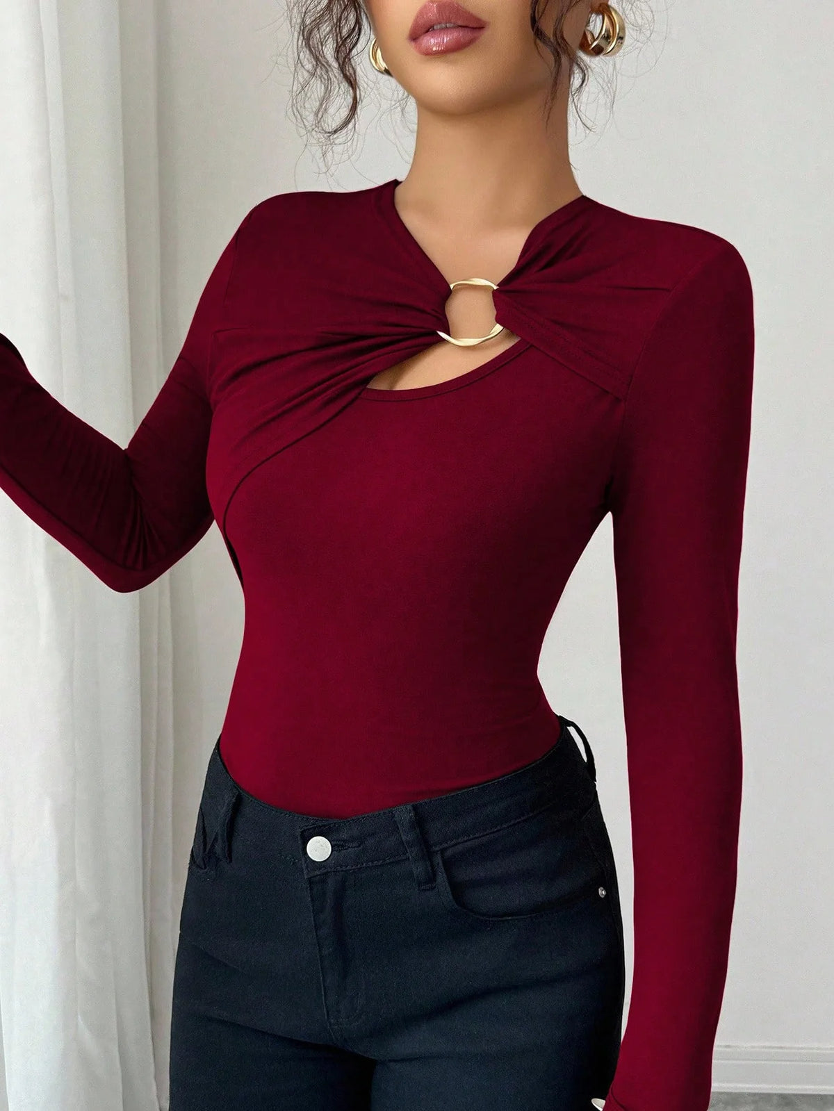 T-shirt coupe ajustée pour femmes