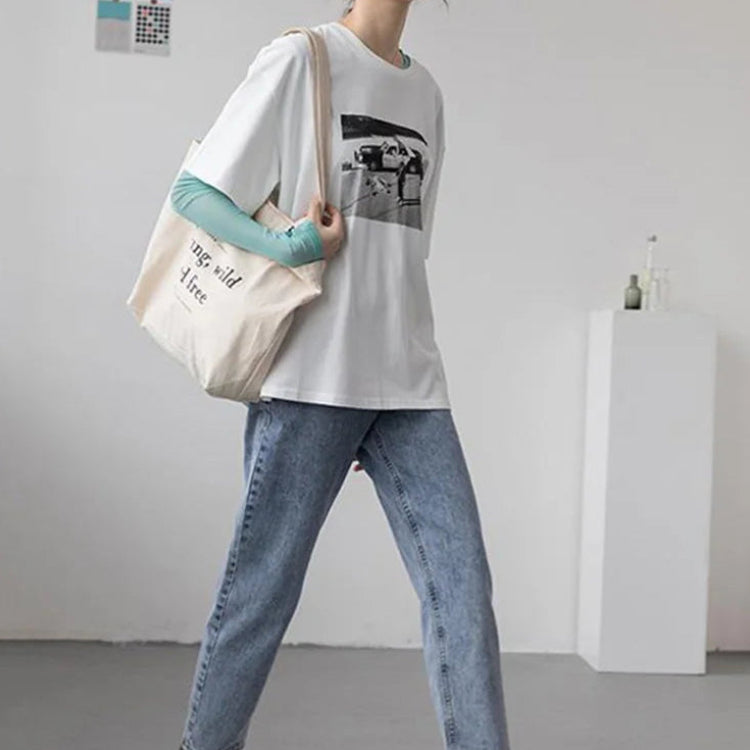 T-shirt à manches longues en maille transparente pour femmes