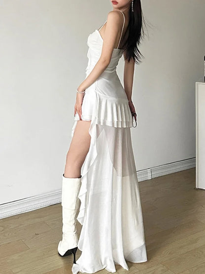 Robe Dos Nu Femme – Détails à Volants