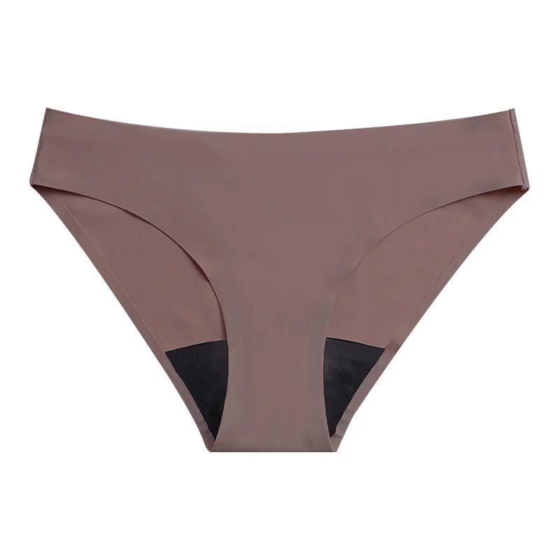 Culotte respirant menstruel sans couture pour femmes