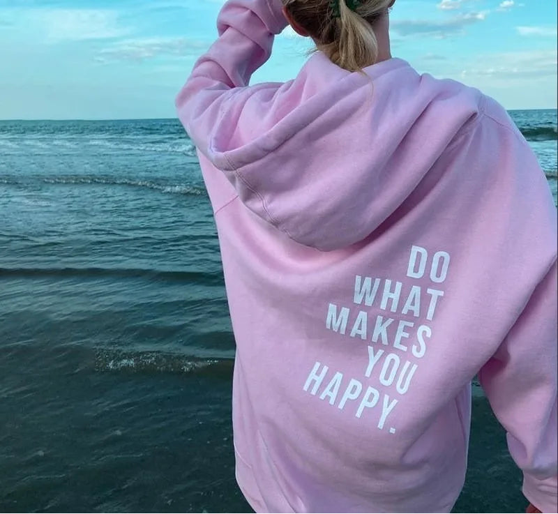 Sweat à capuche rétro pour femmes