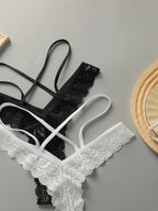 String taille basse évider sans trace pour femmes