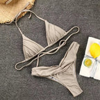 Maillot de bain deux pièces brésilien pour femmes