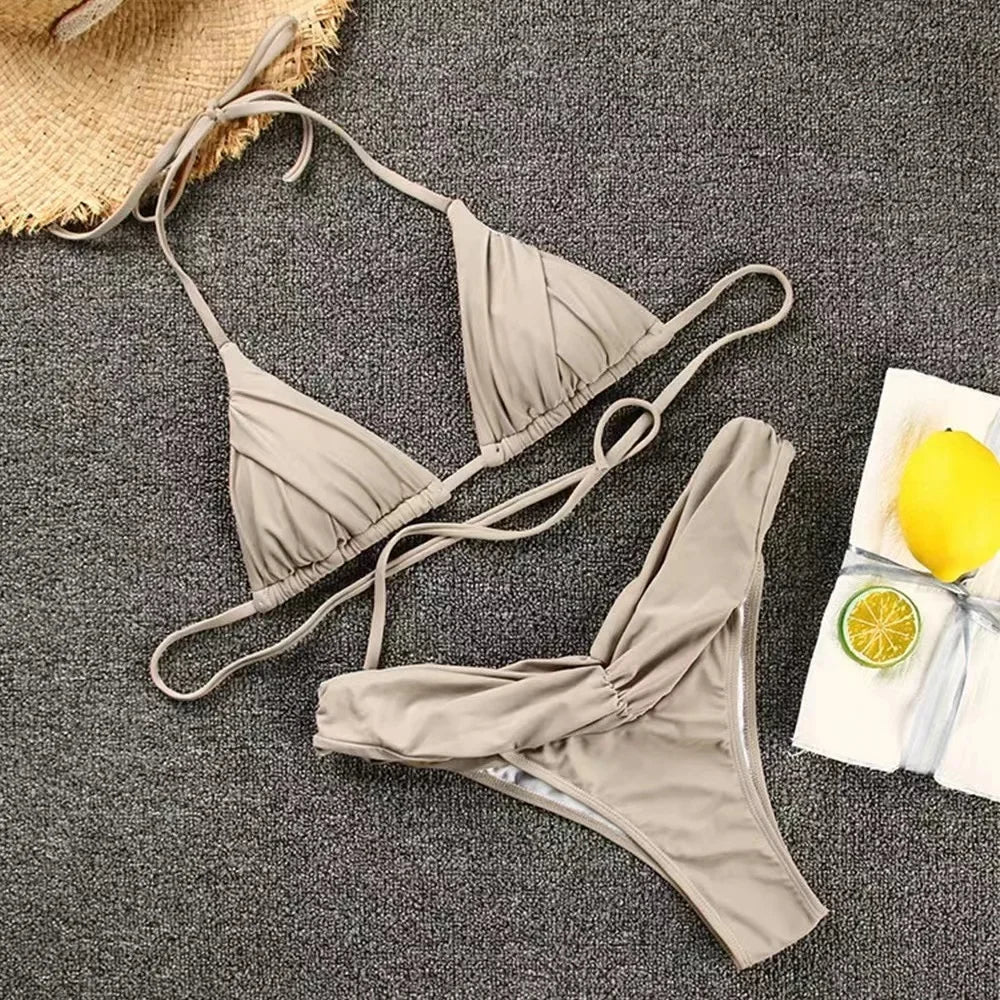 Maillot de bain deux pièces brésilien pour femmes