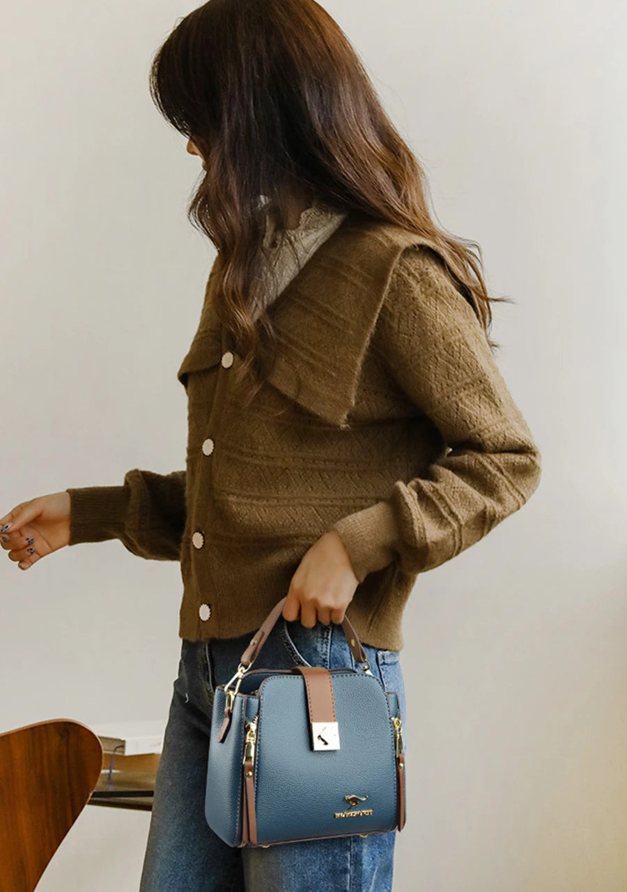 Sac à Main en cuir souple pour femmes