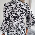 Chemise élégante à simple boutonnage pour femmes
