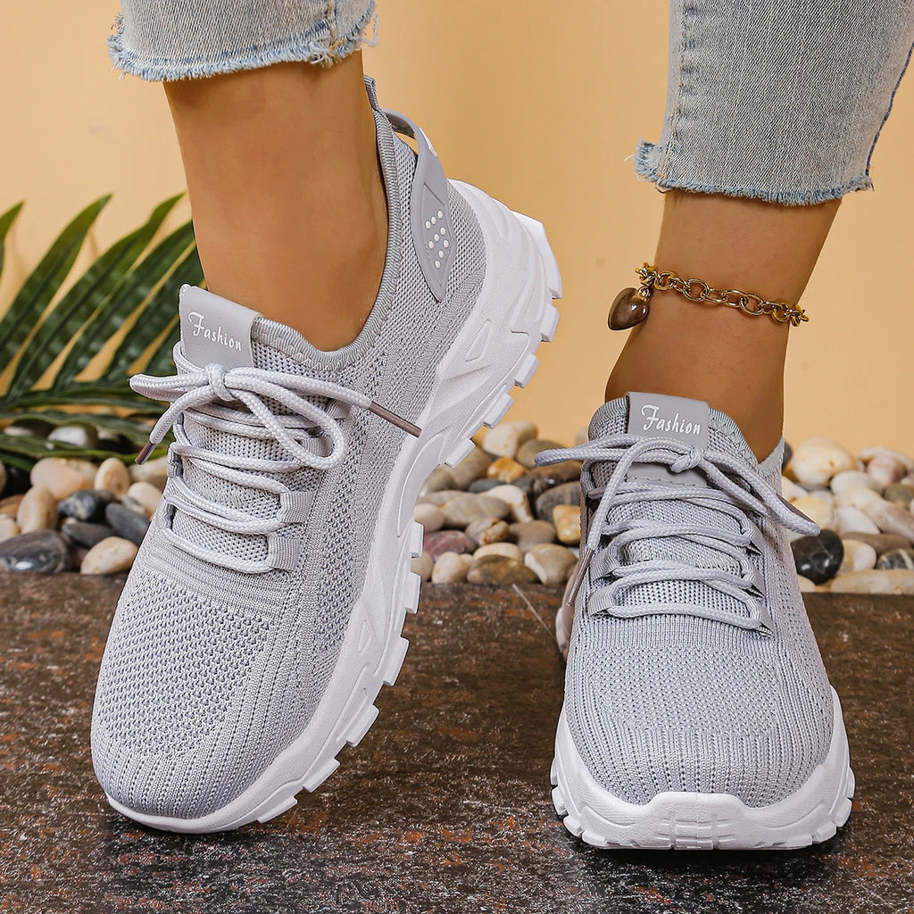 Baskets en maille respirante pour femmes