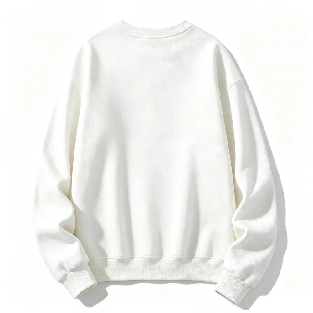 Sweat-Shirt Uni Femme – Style Coréen
