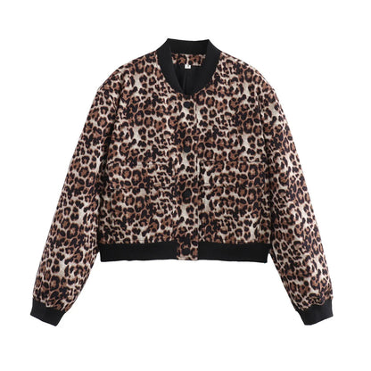 Veste Femme à Col Montant – Style Mi-Saison