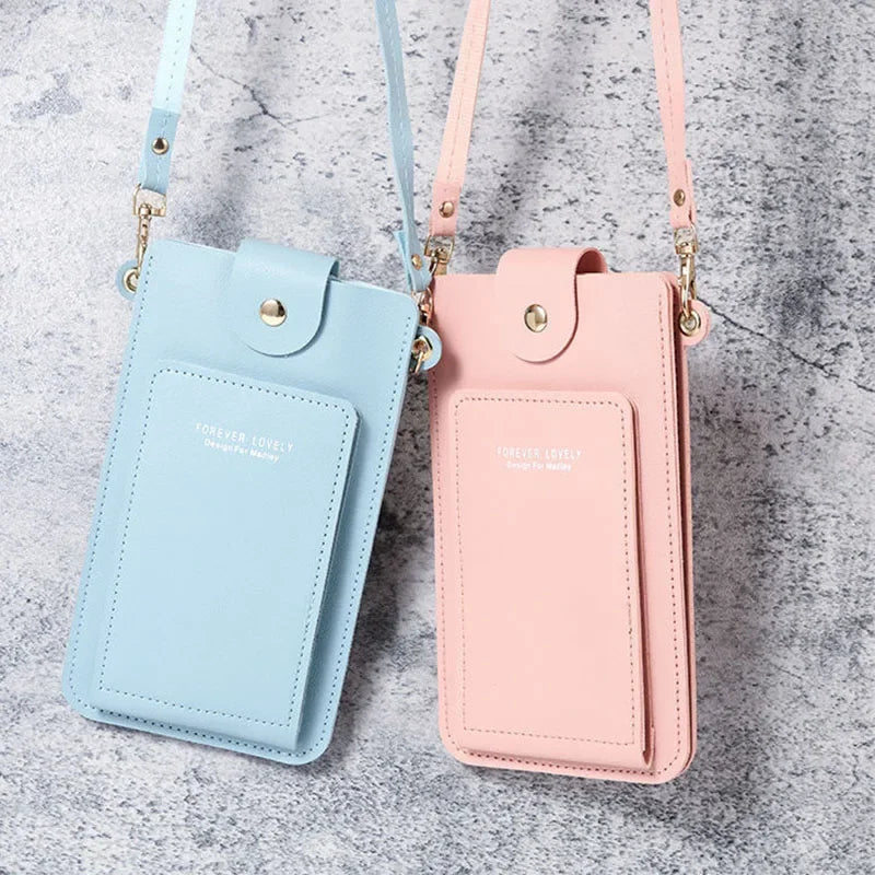Sac à bandoulière pour téléphone portable pour femmes