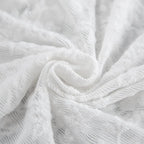 Chemisier en dentelle transparente blanche pour femmes