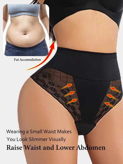 Culotte Gainante Femme – Dentelle et Maintien du Ventre