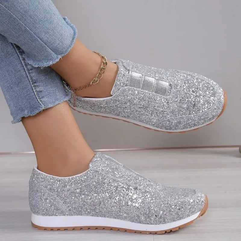 Baskets à talons bas pour femmes