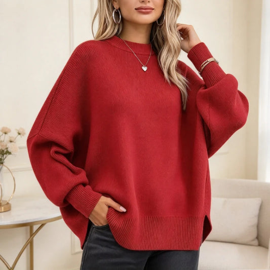 Pull en Maille Femme – Manches Bouffantes