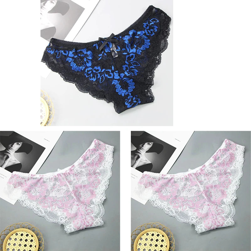 Lot de 3 culottes sexy pour femmes